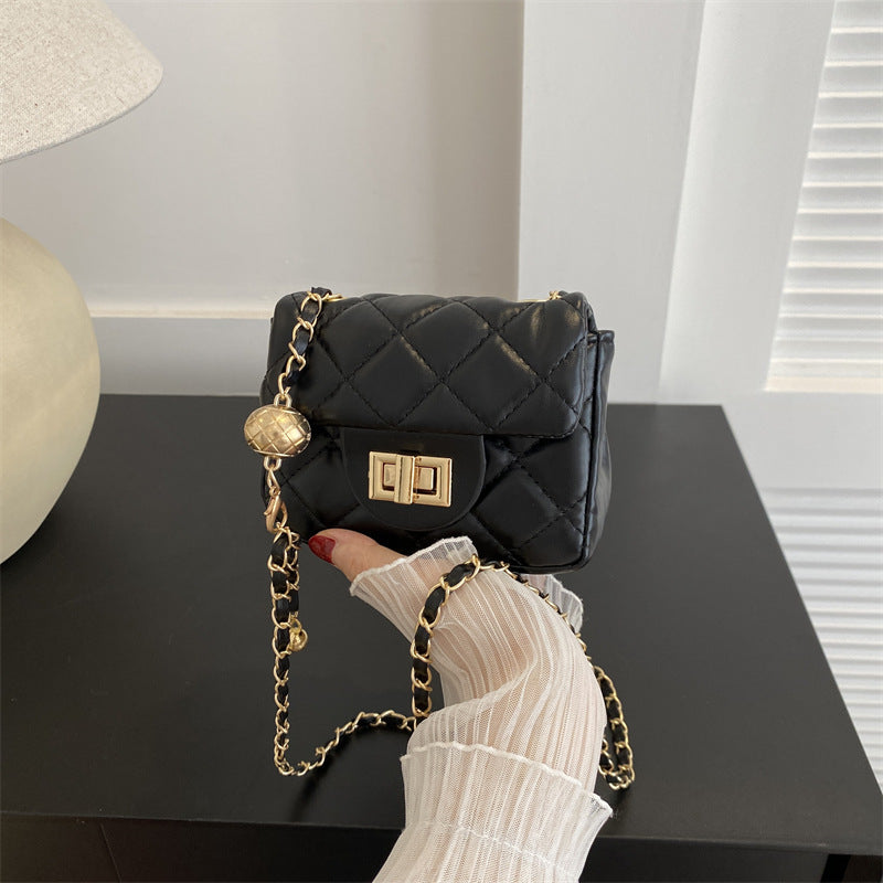 Wholesale Diamond Chain Versatile Shoulder Crossbody Bag